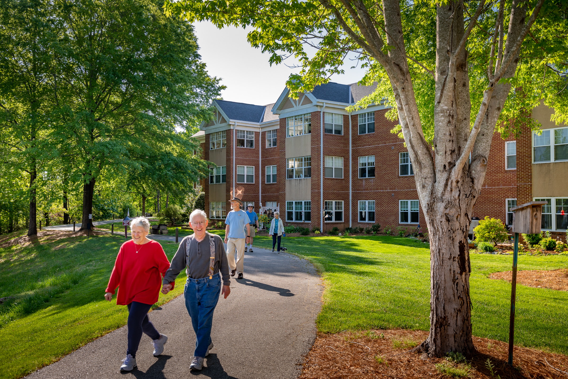 Photo Credit: Tryon Estates is a continuing care Acts Retirement-Life Community located in Columbus, North Carolina, showcasing beautiful landscaping and residential buildings.